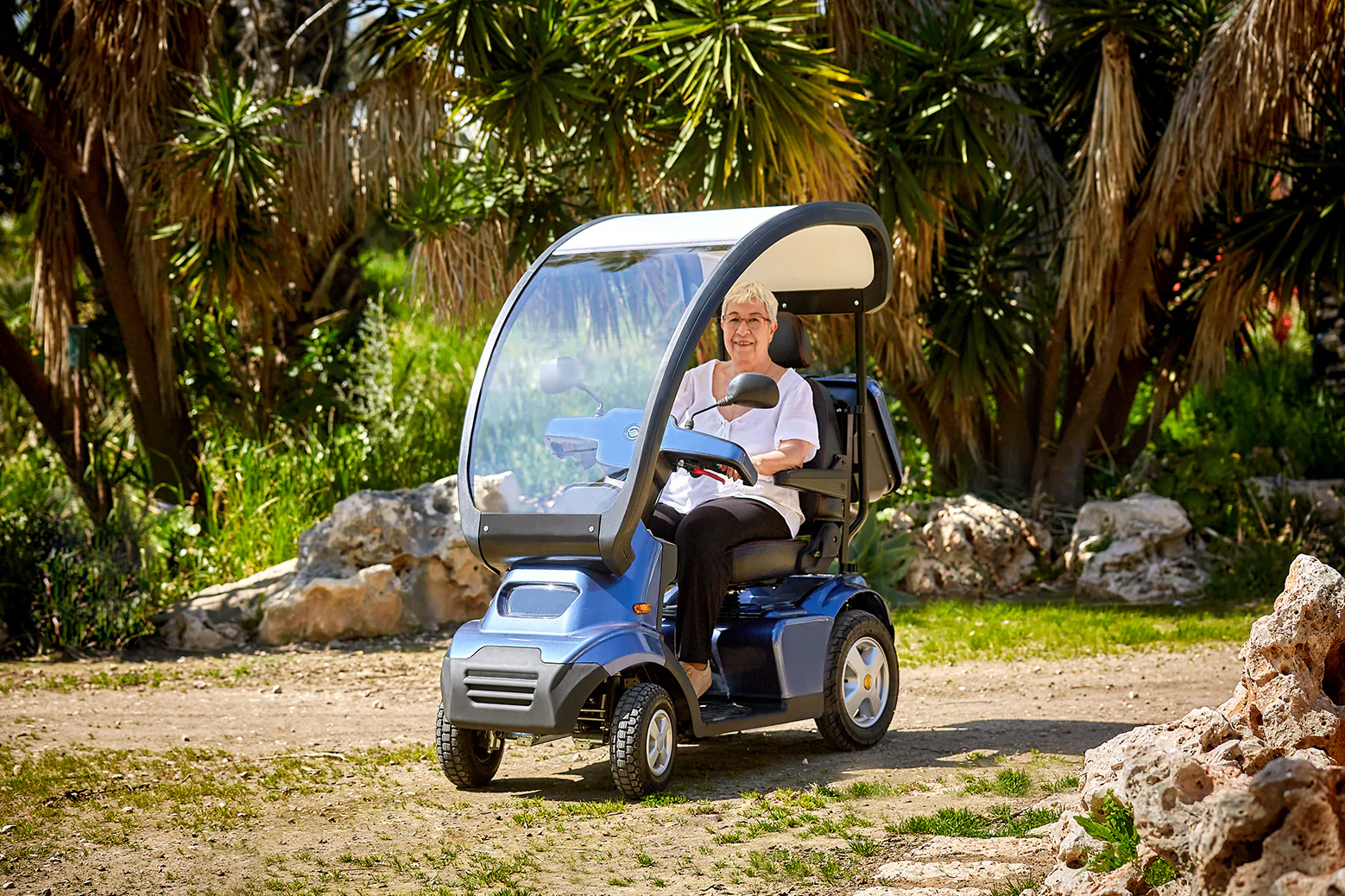 Afikim Afiscooter S4 Golf Tyre Mobility Scooter - Image 6