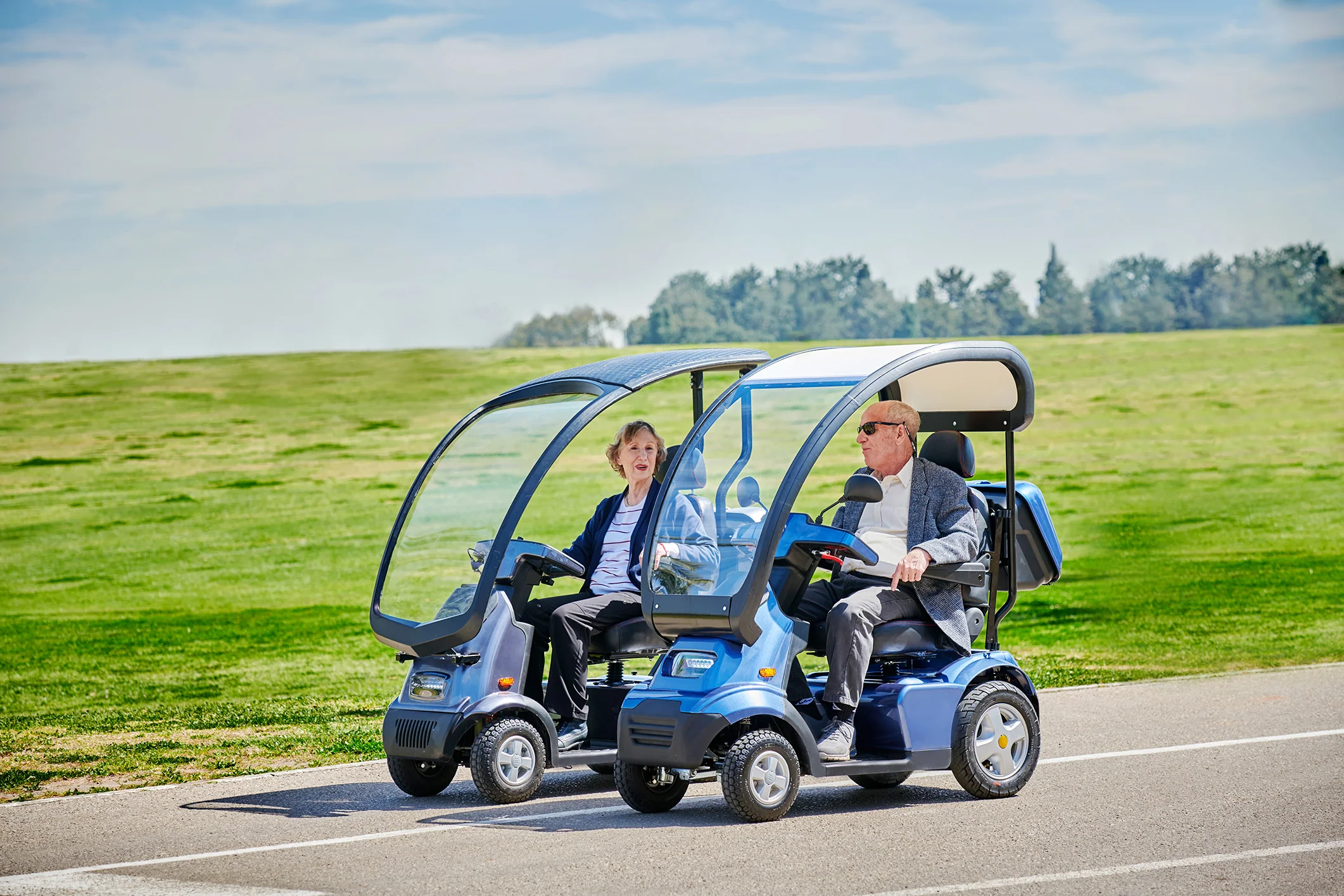 Afikim Afiscooter S4 Golf Tyre Mobility Scooter - Image 7