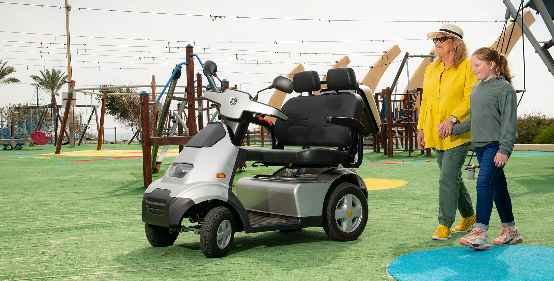 Afikim Afiscooter S4 Wide Seat Mobility Scooter - Image 4