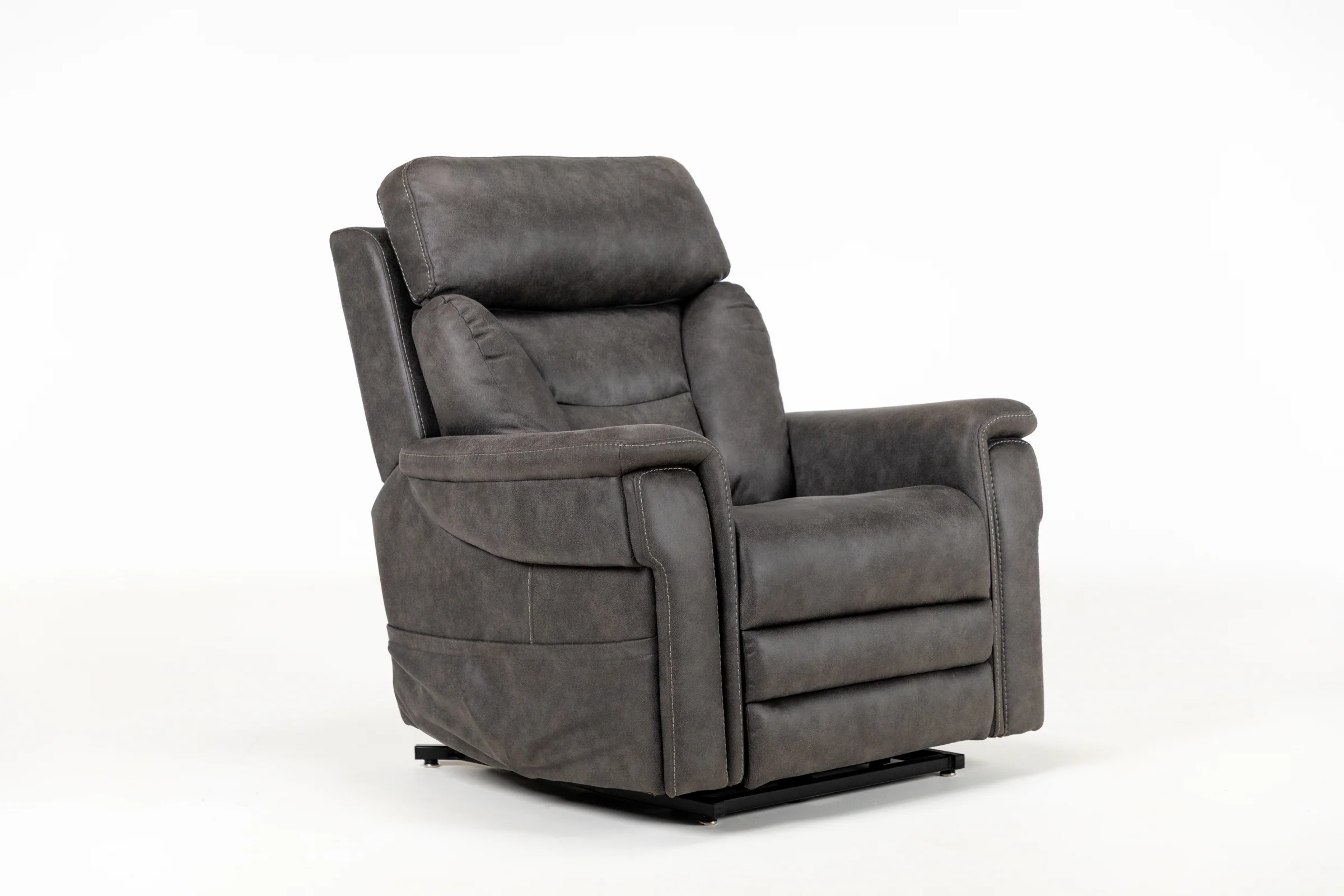 Alivio Donatello Plus Lift Recliner Canyon Steel - Image 3