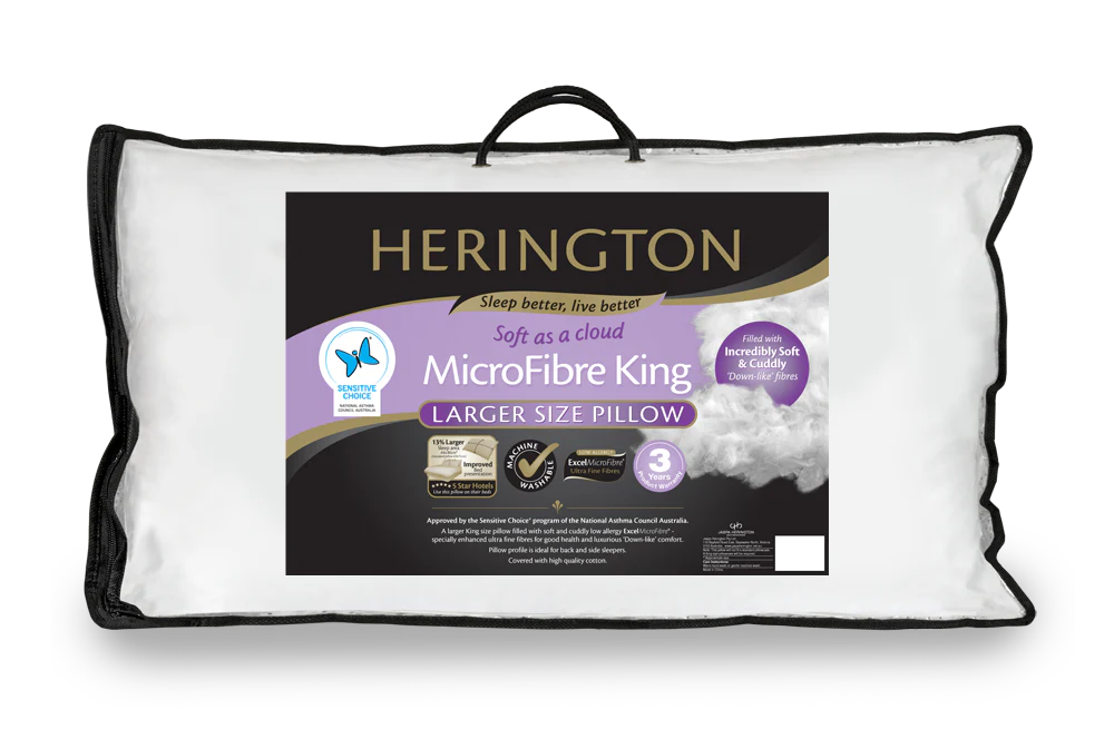 Microfibre King Size Pillow - Image 2